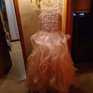Girls pageant dress